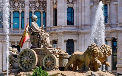 La fuente de Cibeles, símbolo de Madrid