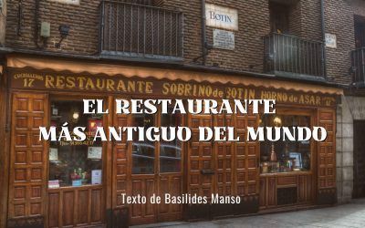 El restaurante más antiguo del mundo