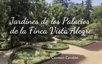 Los Jardines de los Palacios de la Finca Vista Alegre. Reportaje de Carmen Cendón