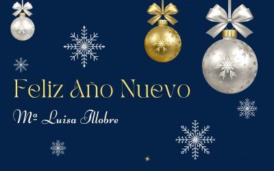 Año viejito. Felicitación de Año Nuevo de Mª Luisa Illobre