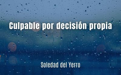 Culpable por decisión propia. Relato de Soledad del Yerro