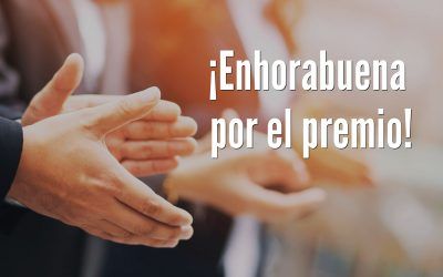 ¡Enhorabuena por el premio!