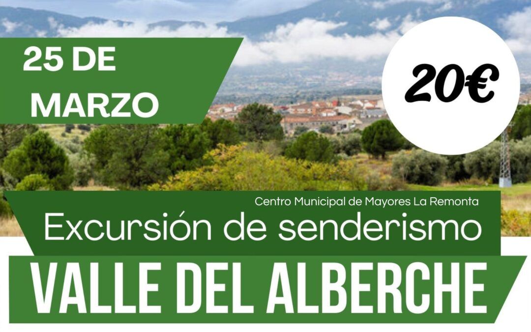 Excursión de senderismo – Valle del Alberche. FINALIZADA