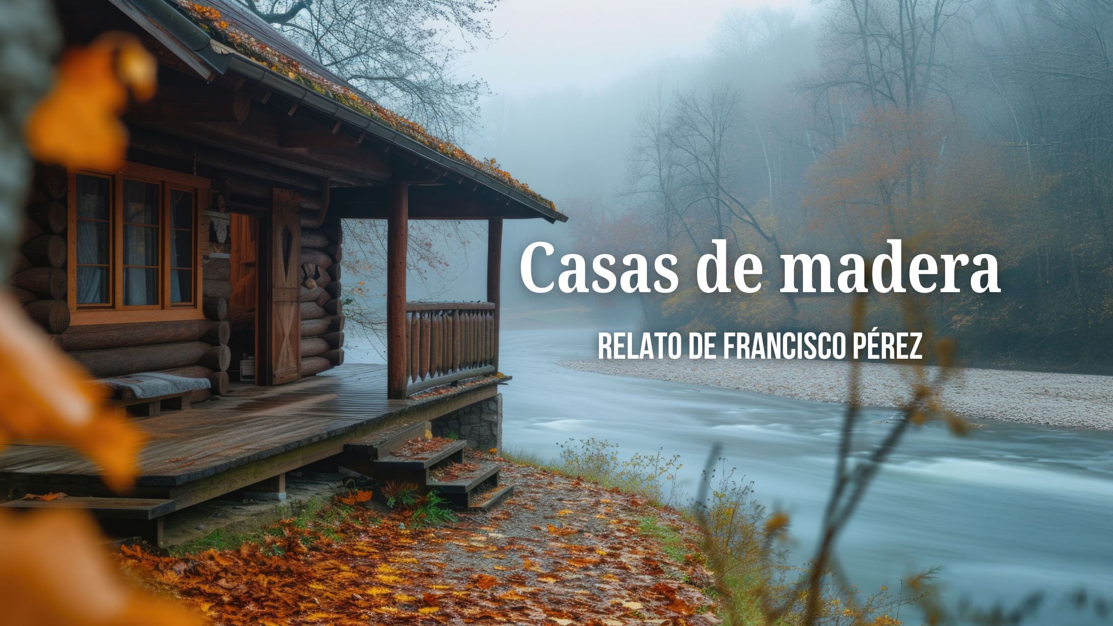 Banner cas de madera
