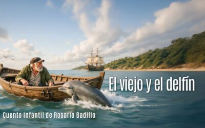 El viejo y el delfín. Cuento infantil de Rosario Badillo
