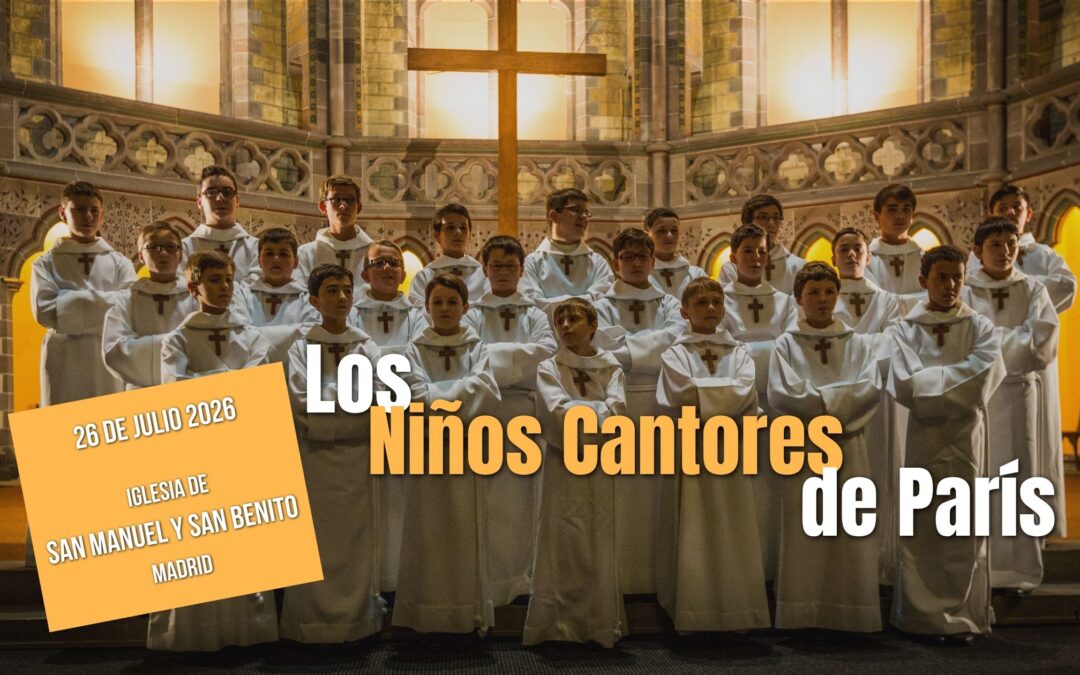 Concierto de los Niños Cantores de París – 26 de julio