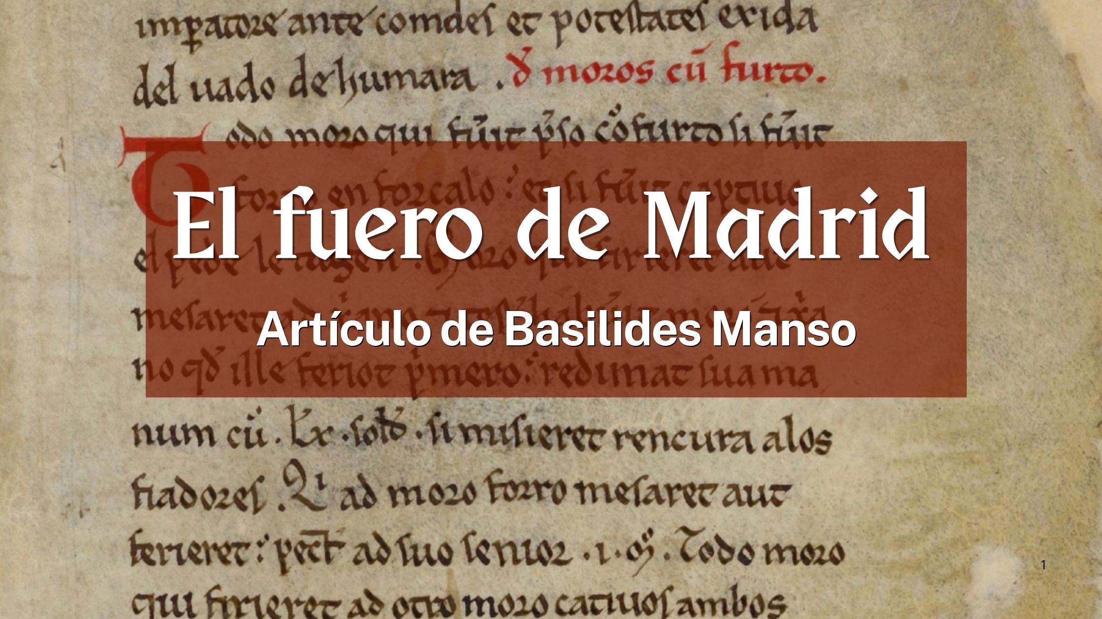 Portada Fuero